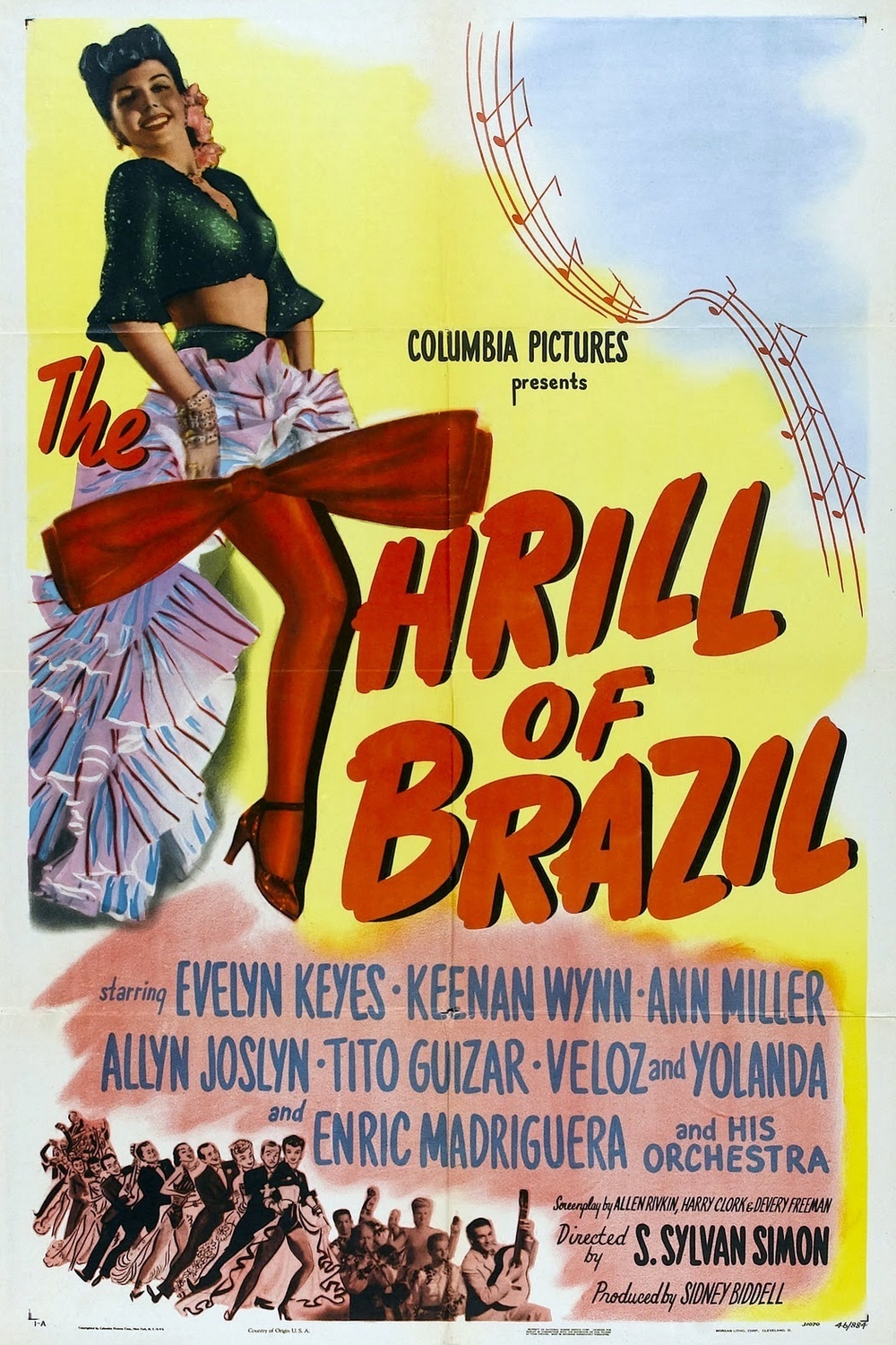 The Thrill of Brazil (1946) starring Evelyn Keyes 2
