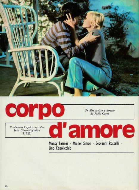 Corpo d'amore (1973) Screenshot 2